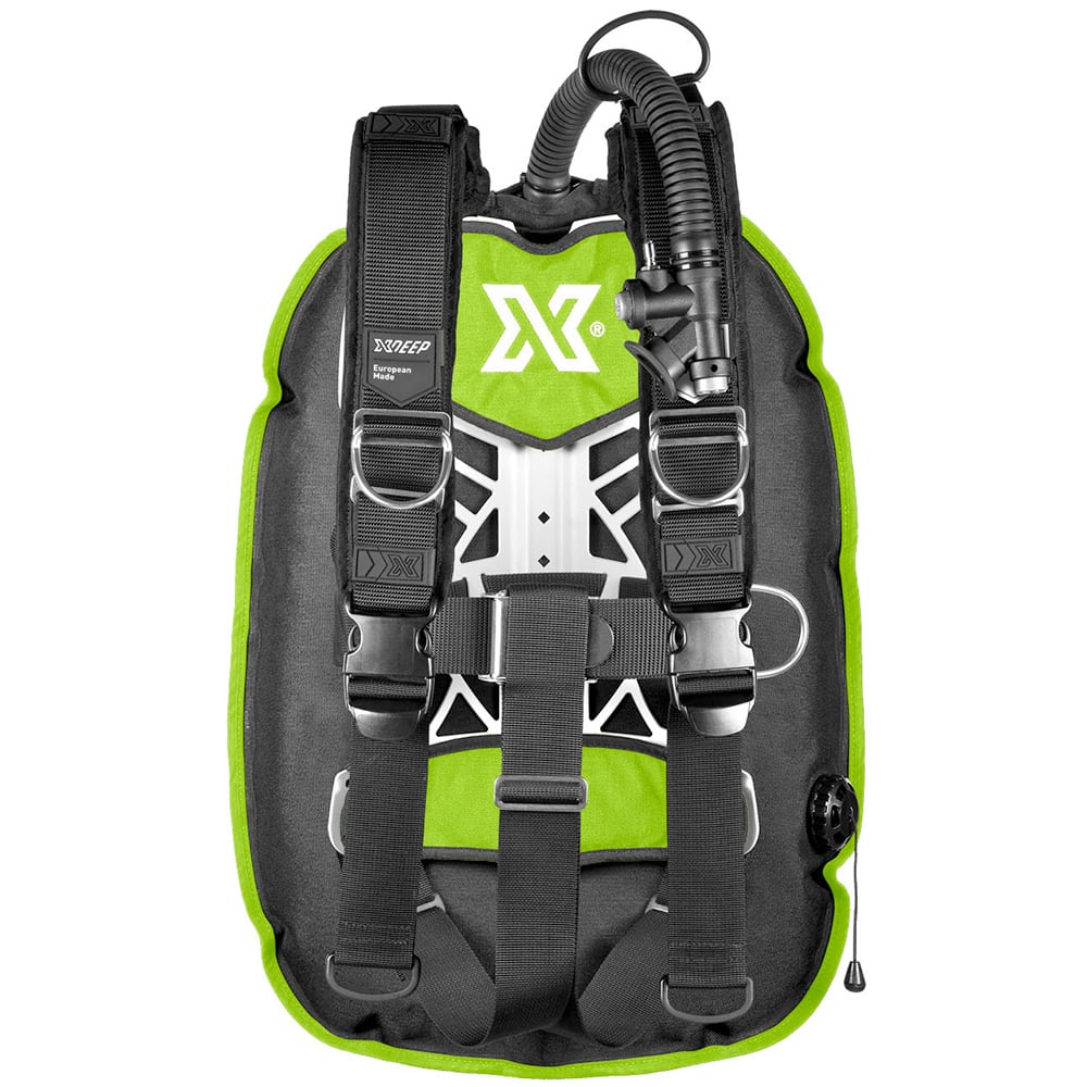 XDeep NX Ghost Deluxe Wing System in lime