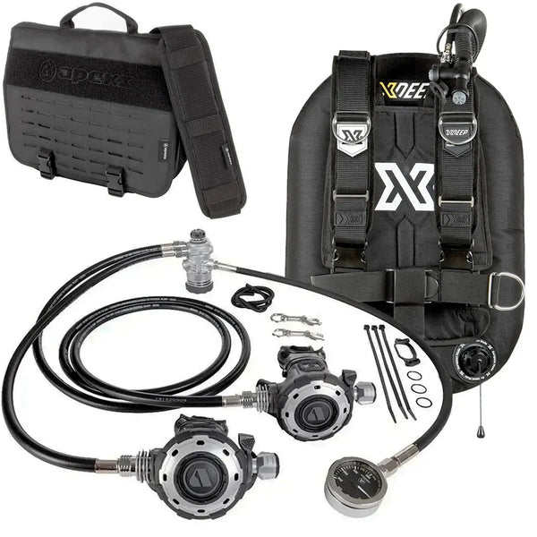 DIR Apeks XDeep Zeos Deluxe Package with Apeks MTX-RC Regulator Set