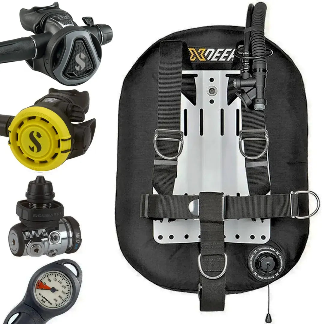 XDeep Zeos Wing with Scubapro Regulator