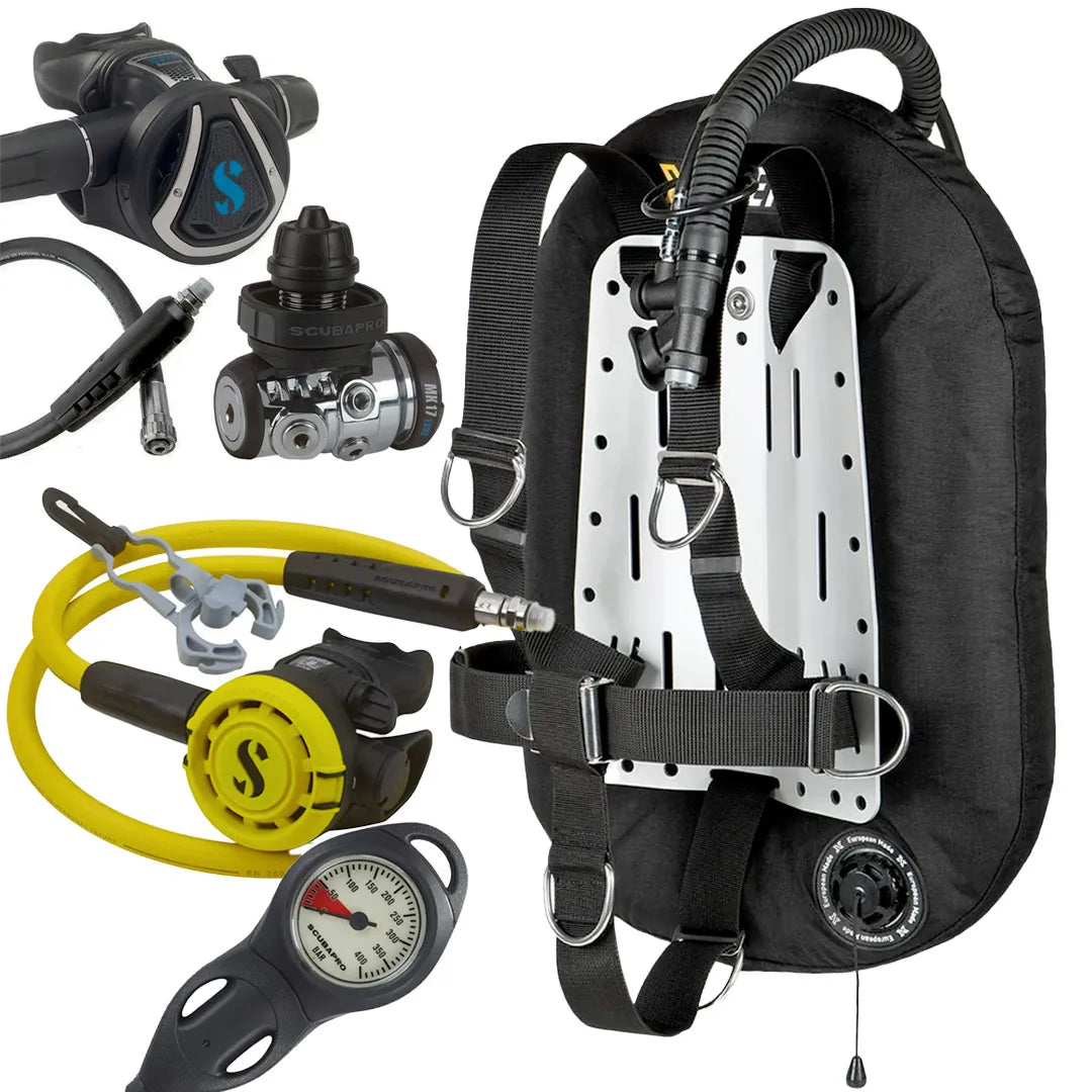 XDeep Zeos Wing with Scubapro Regulator