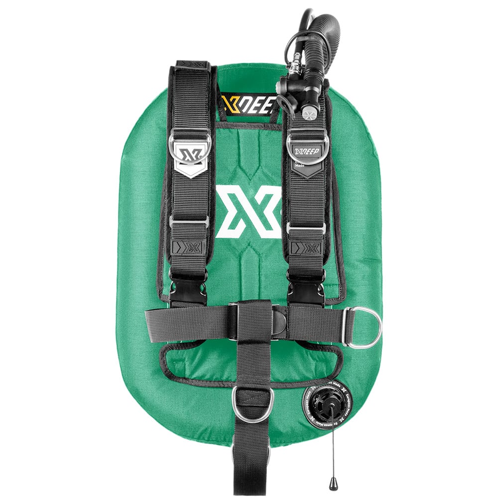 XDeep Zeos Deluxe Wing System in green
