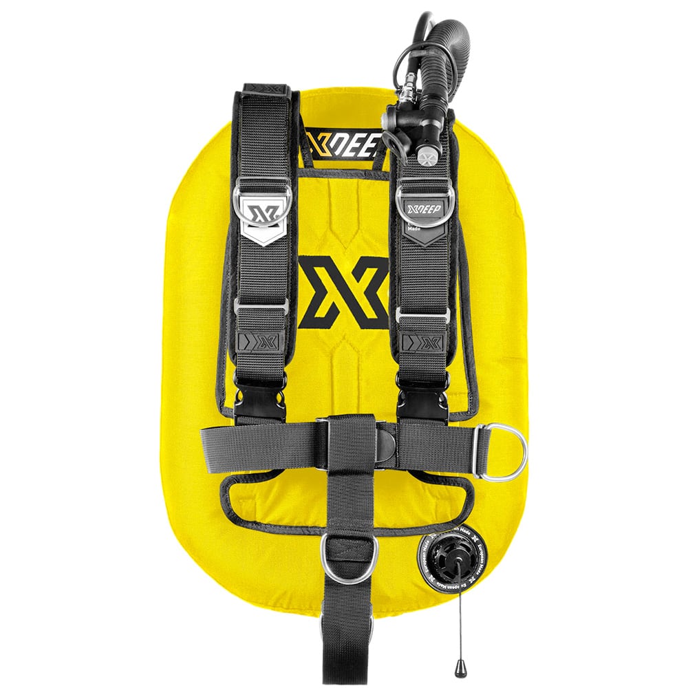 XDeep Zeos Deluxe Wing System in yellow