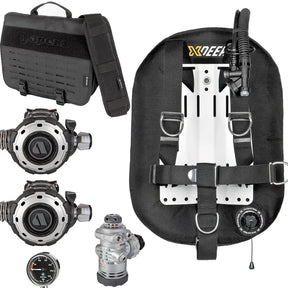 DIR XDeep Apeks Starter Package - Zeos Wing + MTX-RC Long Hose Regulator