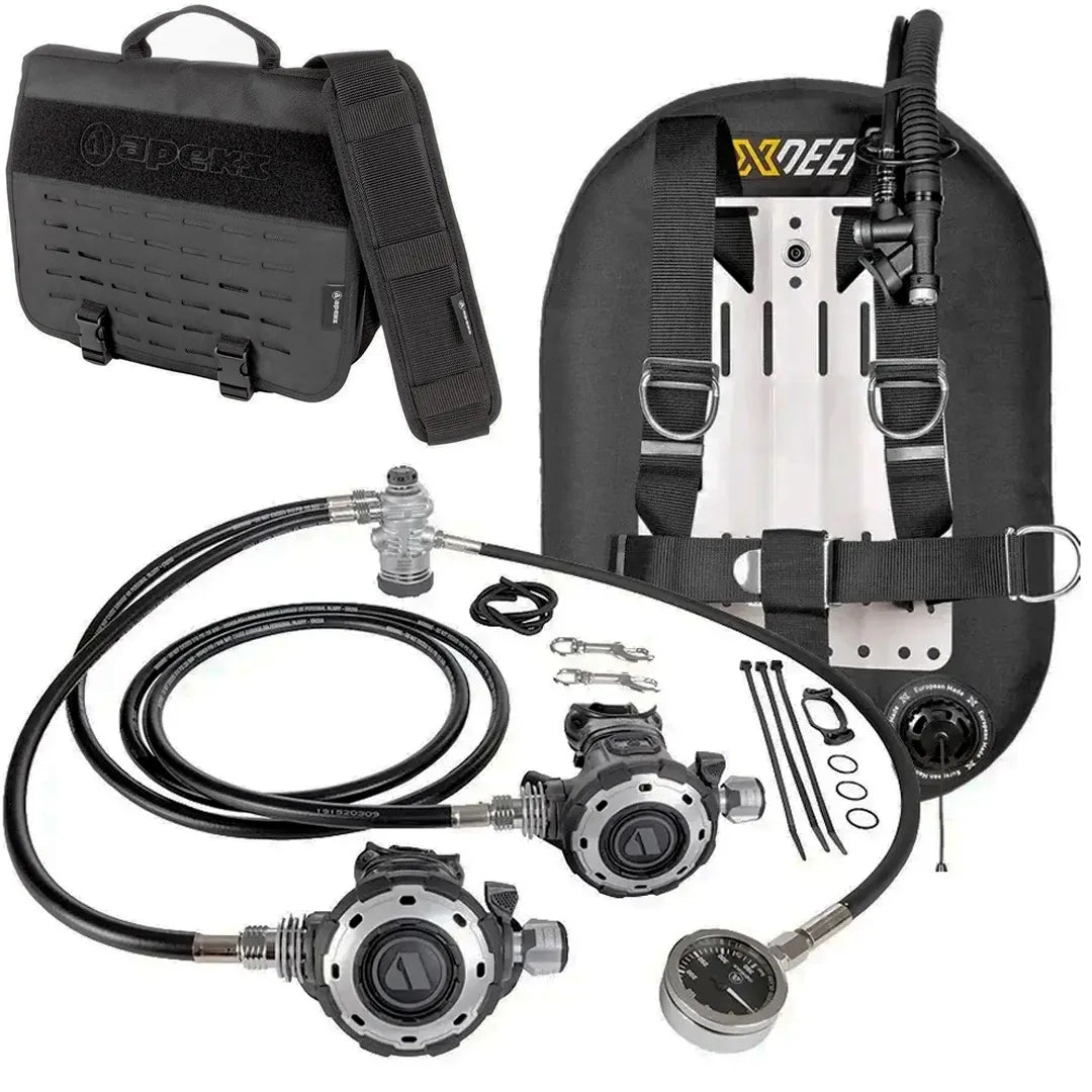 XDeep Zeos with Apeks MTX-RC Long Hose Regulator