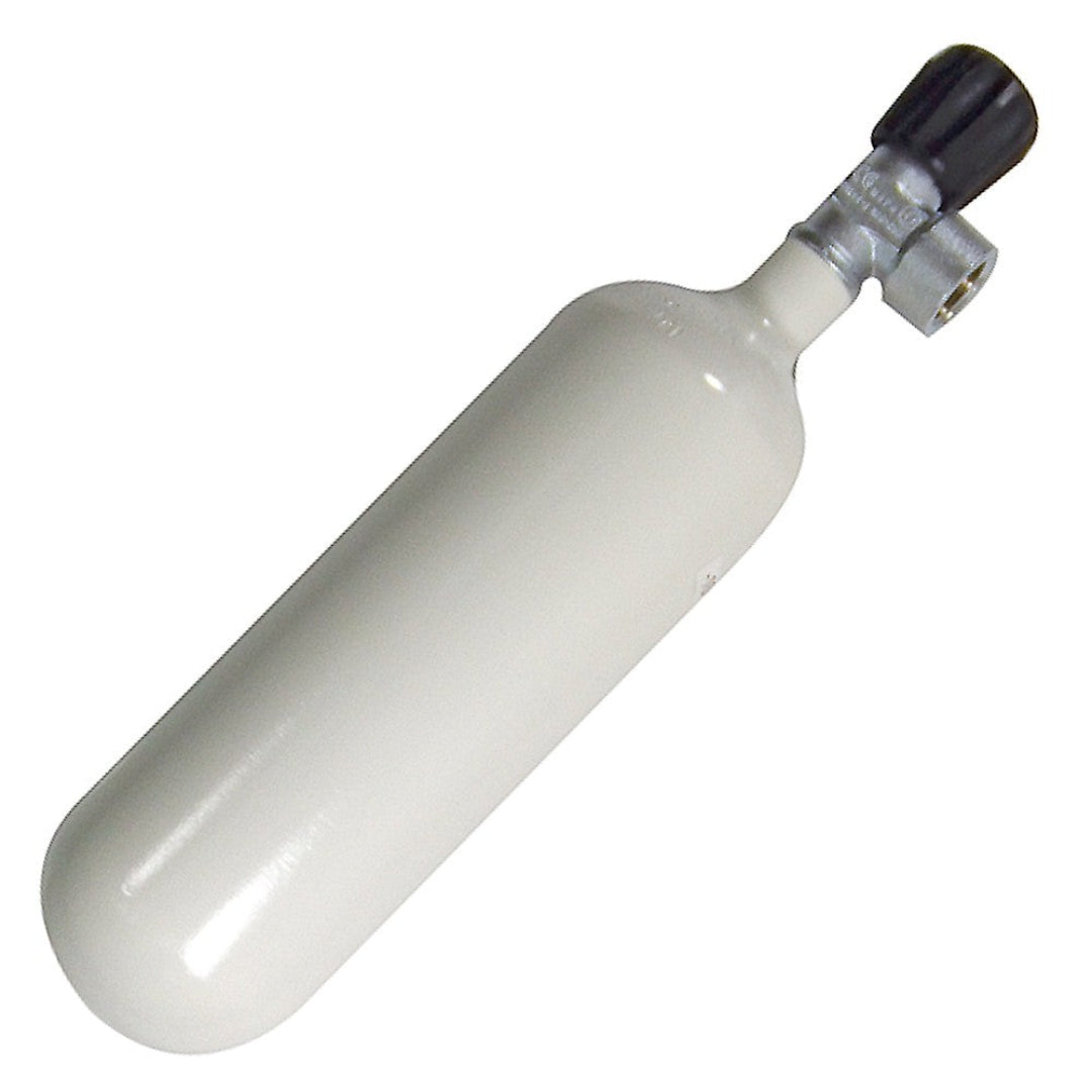 1L Drysuit Inflation Cylinder - Steel - DirDirect