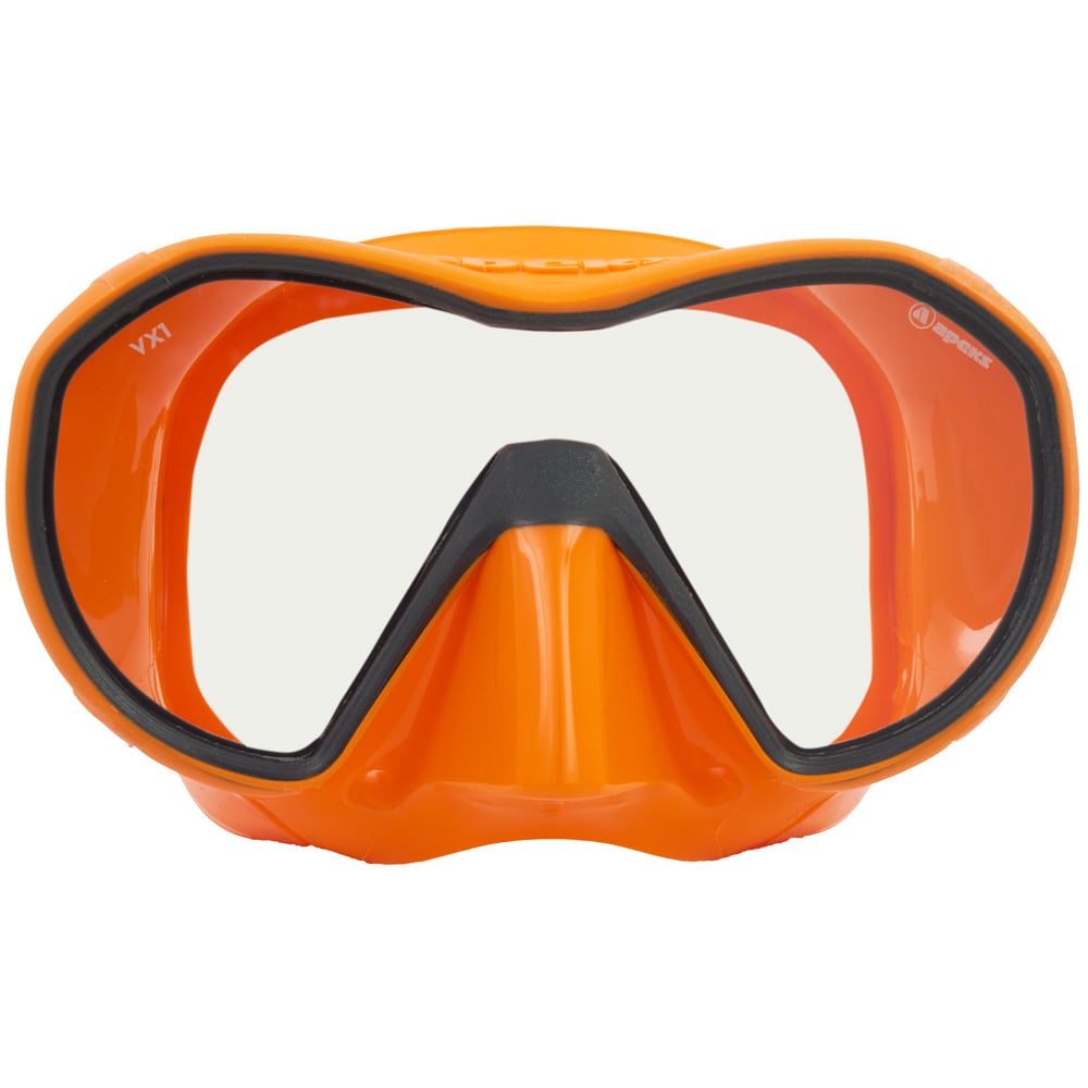 Apeks VX1 Mask - Orange front