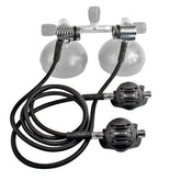 Apeks TEK3 Twinset Regulator Set