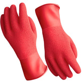 Kubi Red Textured Heavyweight Latex Gloves
