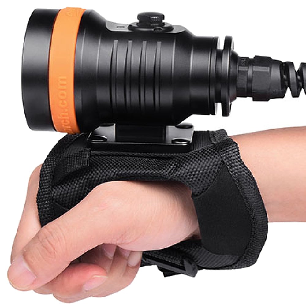 Orca Torch WS02 Wrist Strap in use