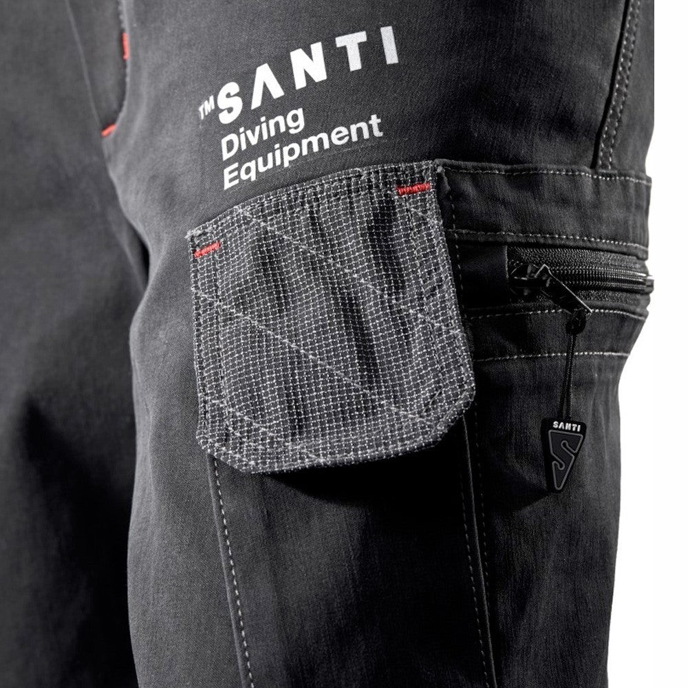 Santi Diving Denim Shorts