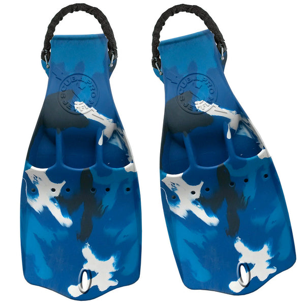 Scubapro Jet Fins - Blue Camo - DirDirect