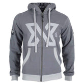 Grey XDeep Signature Hoodie front